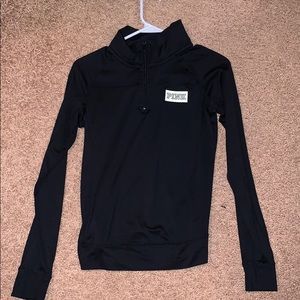 Pink quarter zip